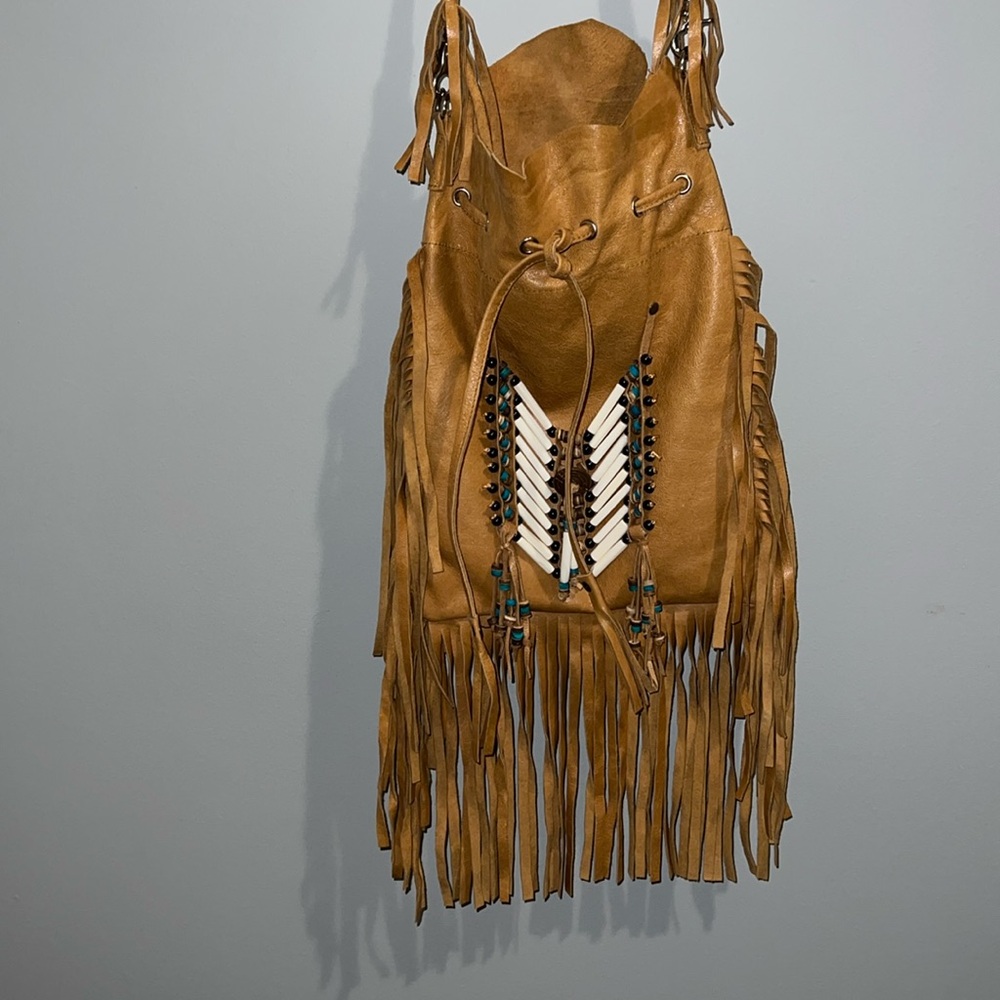 RARE SPELL DREAMWEAVER FRINGE BAG